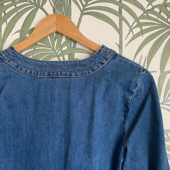 Free People Denim Tunic Mini Dress - Picture 5 of 5